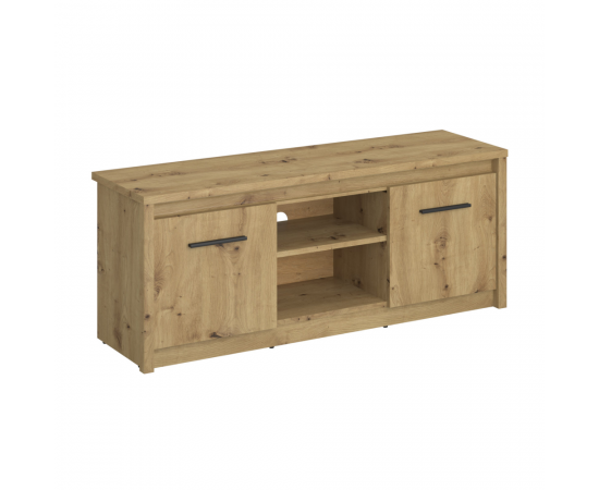 KONDELA TV stolík 2D/125, dub artisan, AIRON