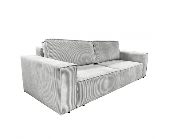 KONDELA Rozkladacia pohovka, svetlosivá, HARPERA BIG SOFA