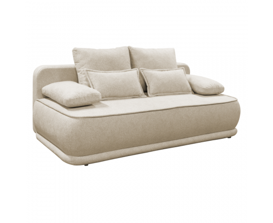 KONDELA Rozkladacia pohovka, béžový melír, LAGO KONDELA Rozkladacia pohovka, béžový melír, LAGO