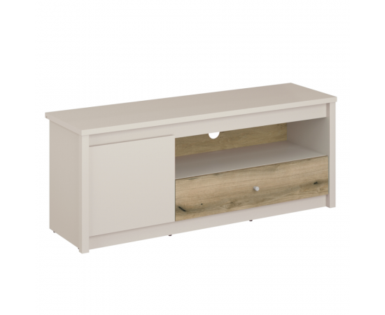 KONDELA TV stolík, kašmír/dub evoke, KAROS 1D1S/130