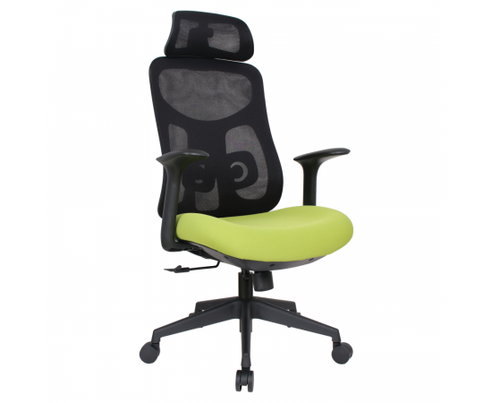 KONDELA Kancelárske kreslo, zelená/čierna, SULIVAN KONDELA Kancelárske kreslo, zelená/čierna, SULIVAN