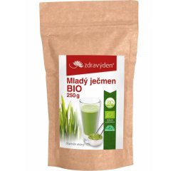 Mladý jačmeň BIO 250g