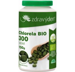 Chlorella BIO tablety, 300 tabliet