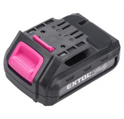 Akumulátor 12V/1,3Ah, Li-ion, ružový, pre 402401