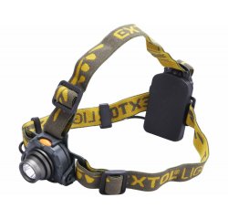 Čelovka 3W CREE XPE LED, 120lm, 3xAAA, spínanie pohybovým senzorom