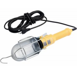 Svietidlo pracovné IP20, max. 60W, 230V, 5m kábel