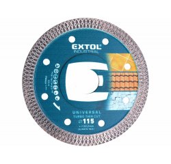Kotúč rezný diamantový Turbo Thin Cut, 115mm, suché aj mokré rezanie