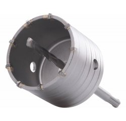 Vrták korunkový Ø73mm, SDS-plus, s SK plátkami