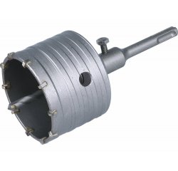 Vrták korunkový Ø79mm, SDS-plus, s SK plátkami