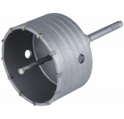 Vrták korunkový Ø100mm, SDS-plus, s SK plátkami