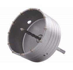 Vrták korunkový 125mm, SDS-plus, s SK plátkami