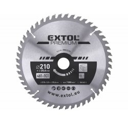 Kotúč pílový s SK plátkami, Ø210x3,2x25,4mm, 48z