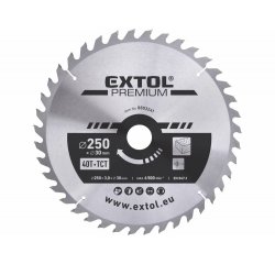 Kotúč pílový s SK plátkami, Ø250x3,2x30mm, 40z
