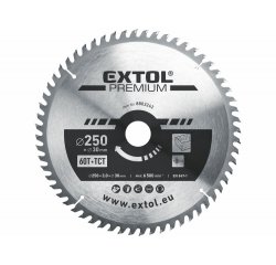 Kotúč pílový s SK plátkami, Ø250x3,2x30mm, 60z