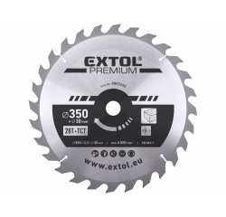 Kotúč pílový s SK plátkami, Ø350x3,5x30mm, 28z
