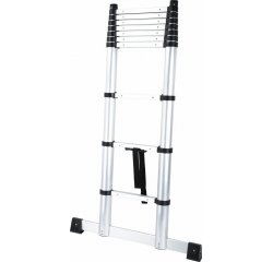 Rebrík teleskopický hliníkový 3,2m, max. 150kg, 10 stupienkov