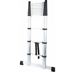 Rebrík teleskopický hliníkový 3,8m, max. 150kg, 12 stupienkov