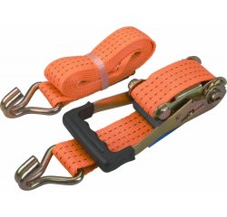 Pás sťahovací &quot;gurtňa&quot; s 2 hákmi, 3m x 50mm, max. 4000kg, GS