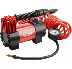 Kompresor do auta, 12V, 6,9bar, 3m hadica s tlakomerom