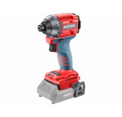 Uťahovač rázový aku Share20V, bez aku, 1/4" šesťhran na bity, 230Nm, bezuhlíkový motor