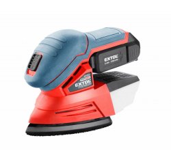 Brúska deltová vibračná aku Share20V, 1x 2Ah, základňa 135×95mm