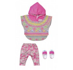 ZAPF CREATION BABY BORN SUPRAVA S PONCOM DELUXE, 43 CM