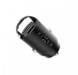 FIXED FIXCC30M-CU-BK AUTONABIJACKA S USB-C A USB-A VYST. V MINI. PREVEDENI, CIERNA