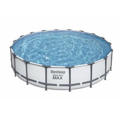 BESTWAY BAZEN STEEL PRO MAX, FILTER, PUMPA, REBRIK, PLACHTA, 5,49 X 1,22 M /56462/