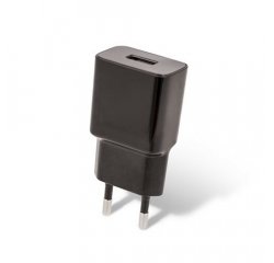 SETTY GSM043798 SIETOVA USB NABIJACKA 2,4A, CIERNA