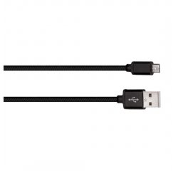 SOLIGHT SSC1402 KABEL, USB 2.0 A KONEKTOR - USB B MICRO KONEKTOR, BLISTER, 2M