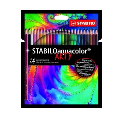 STABILO PASTELKY AQUACOLOR ARTY 24 KS