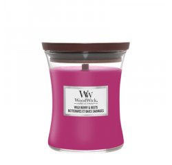 WOODWICK WILD BERRY AND BEETS STREDNA SVIECKA 275G, 1632270E
