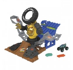 MATTEL HOT WHEELS MONSTER TRUCKS MEGA-WREX VERSUS CRUSHZILLA V ARENE /25HPN71/