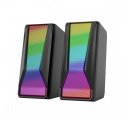 MARVO REPRODUKTORY SG-274, 2.0, 6W, CIERNE, REG. HLASITOSTI, 150HZ-20KHZ, RGB