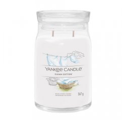 YANKEE CANDLE 1630644E SIGNATURE CLEAN COTTON 567G