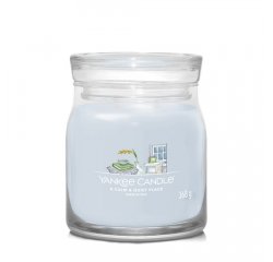 YANKEE CANDLE 1701384E A CALM &amp; QUIET PLACE STREDNA SVIECKA SIGNATURE 368G