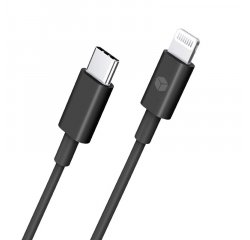STURDO KAB-0160-STU-LIGHT LIGHTNING - C CIERNY STURDO 3A MFI (C94) 1M KABEL