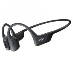 AFTERSHOKZ OPENRUN PRE BLUETOOTH SLUCHADLA PRED USI, CIERNA