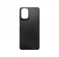 MOBILNET PGU-5600-MOT-G04XX SILIKONOVE PUZDRO PRE MOTOROLA MOTO G04, CIERNE (MATT)