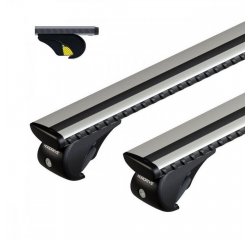 NORDRIVE SILENZIO RAIL, COMPLETE SET ALUMINIUM ROOF BARS - L - EVOS RA