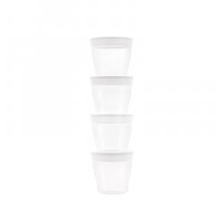 CANPOL BABIES POHARIKY NA USKLADNENIE MATERSKEHO MLIEKA (AJ ZMRAZENIM) 180ML 4KS