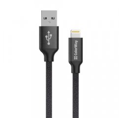 COLORWAY KABEL USB APPLE LIGHTNING 2.4A 2M, CIERNY (CW-CBUL007-BK)