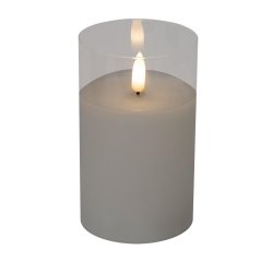 HOME BY SOMOGYI CD 1 LED SVIECKA V SKLE, 7,5 X 12,5 CM