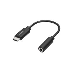 HAMA 200318 AUDIO ADAPTER USB-C NA JACK 3,5 MM, AKTIVNY