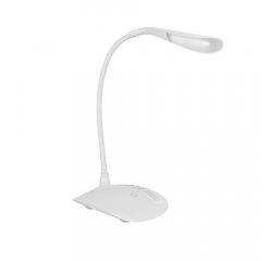 COLORWAY LED STOLNA LAMPA CW FLEXI, BIELA (CW-DL06FPB-W)