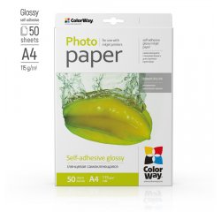 COLORWAY FOTOPAPIER CW LESKLY SAMOLEPIACI 115/80G/M2,50KS,A4 (PGS1158050A4)