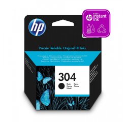 HP 304 ORIGINAL ATRAMENT, BLACK, 120 STRAN, N9K06AE