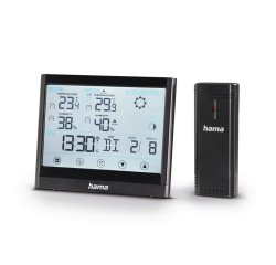 HAMA 186421 FULL TOUCH, METEOSTANICA S BEZDROTOVYM SENZOROM, DOTYKOVY DISPLEJ