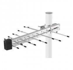 EMOS J0806 ANTENA UNIVERZALNA VILLAGE FISH–V700, DVB-T2, DAB, FILTER LTE/4G/5G