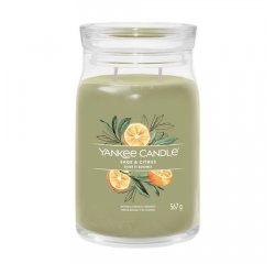 YANKEE CANDLE 1629961E SIGNATURE SAGE &amp; CITRUS VELKA SVIECKA 567G